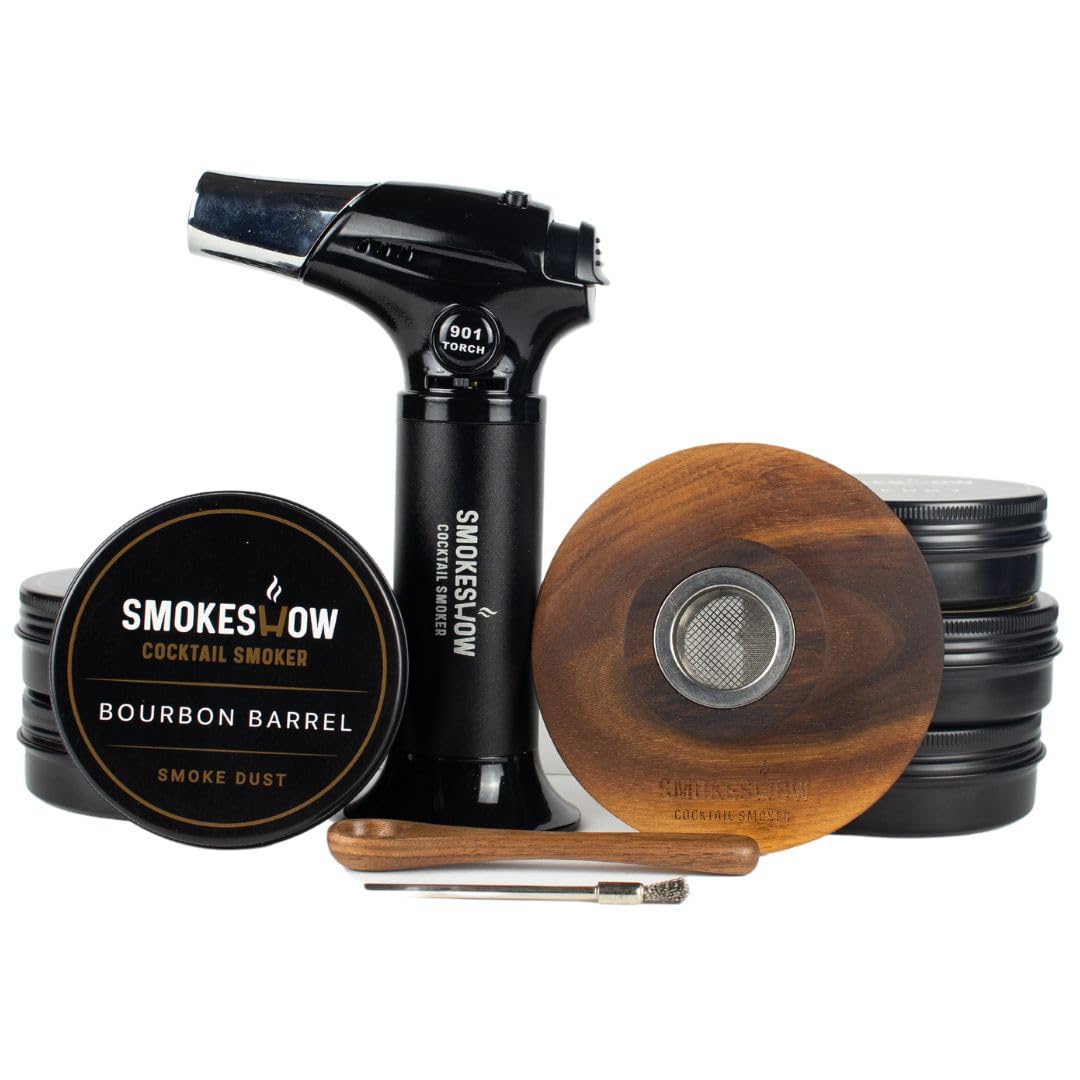 Amazon.com : Smokeshow Cocktail Smoker Bundle with Kitchen Torch